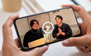 動画と音声を納品