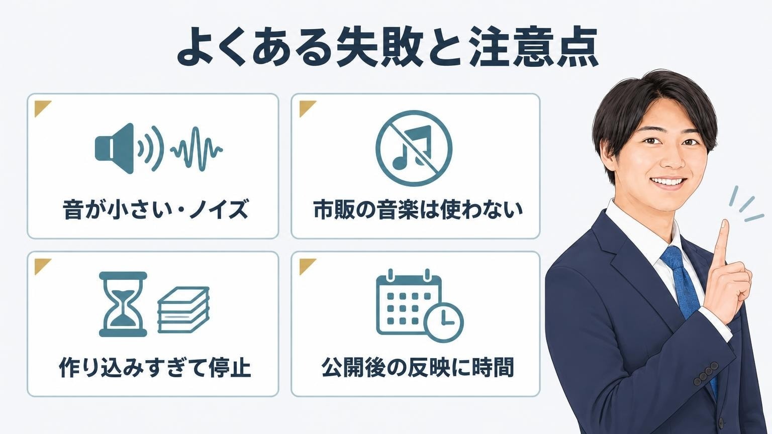 ポッドキャストの始め方でよくある失敗と注意点